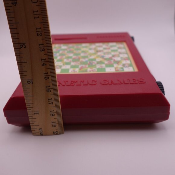 Magnetic Games 5-in-1 Travel Game with Checkers, Chess,  Pahrcheesi & Backgammon - Picture 8 of 14